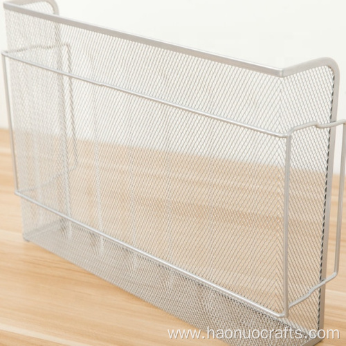 metal iron table paper grid office file holder